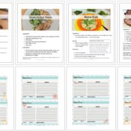 Frugal Family Meal Plan One – Free Printable