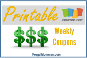 Printable weekly coupons