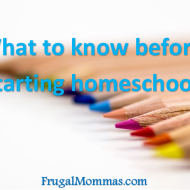 What to Know Before starting Homeschool