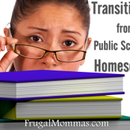 Transitioning from Public School to Homeschool