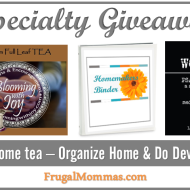 Specialty Giveaway – Frugal Mommas Launch Celebration