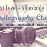 Next Level – Affordable: Photography Classes