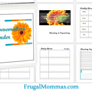 Frugal Mommas Homemakers Binder: Get Organized!