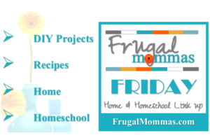 Frugal Mommas Friday - Home & Homeschool Link up