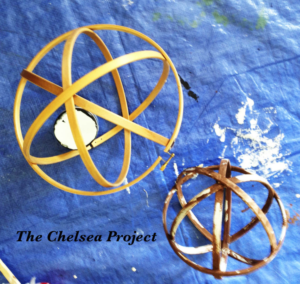How To Make A Decorative Orb Step #4 via TheChelseaProjectBlog.Wordpress.com