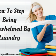 Four Tips To Help You Stop Being Overwhelmed By Laundry