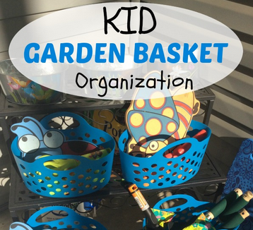 Kid Garden Basket - Home and HOmeschool