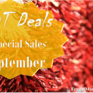 Hot Deals and Special Sales – September