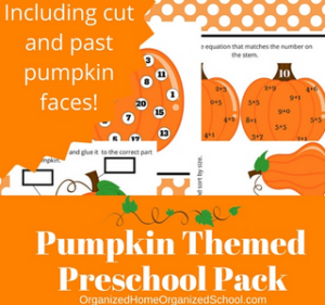 Pumpkin Themed Preschool - Frugal Mommas