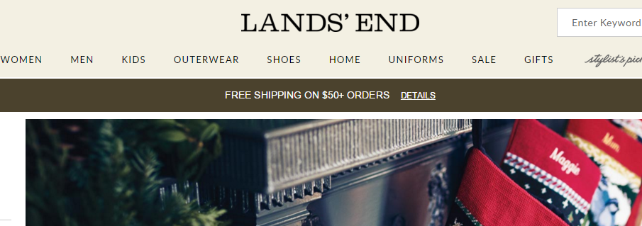 Deals and Coupons - November - Lands End