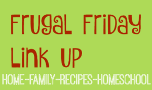 Frugal Friday link up