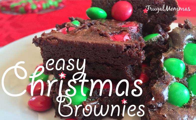 easy brownies with M&M's®
