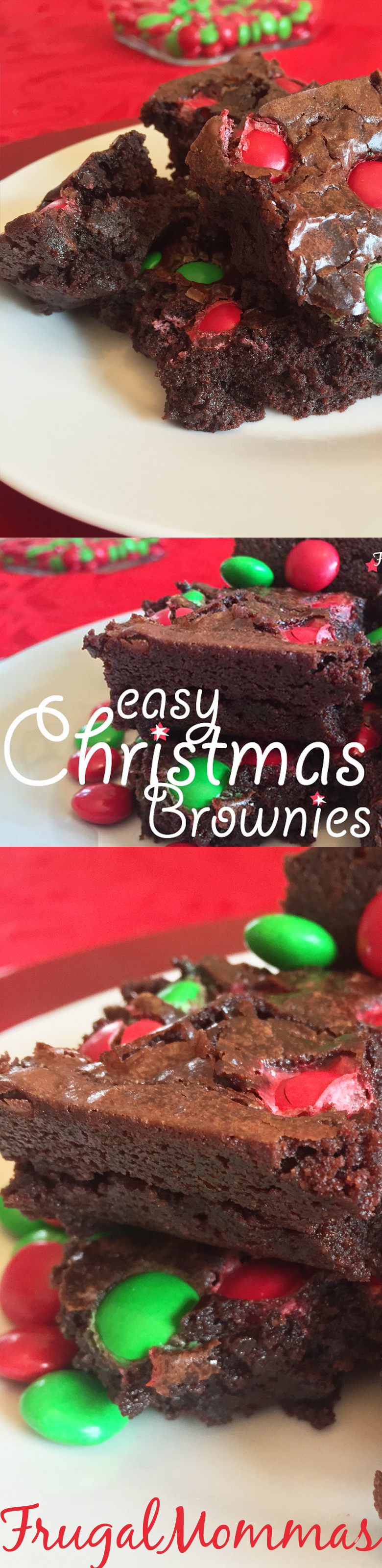 easy brownies with M&M's®