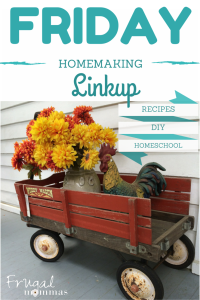 Friday Homemaking and DIY Linkup