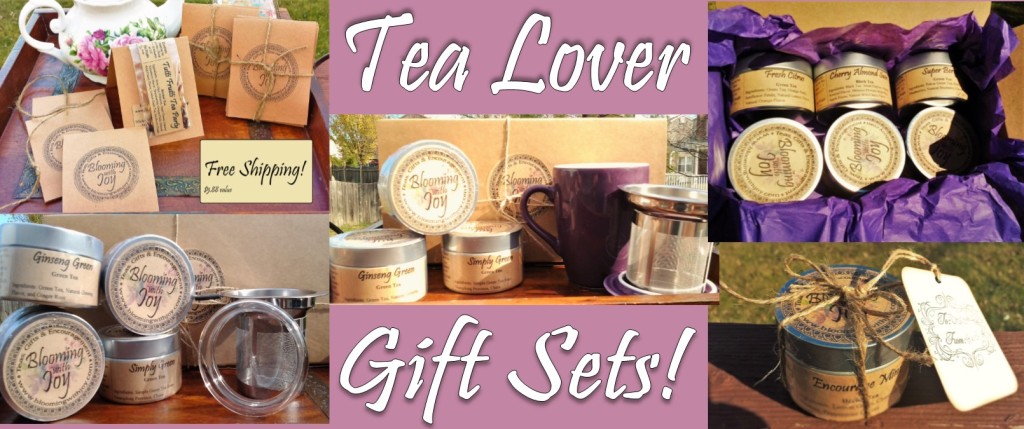 wedding tips - blooming with joy tea lover gift sets
