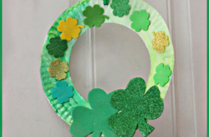 Home Linkup 25 - Irish Wreath for Kids