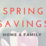 spring savings target home and family