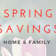 Spring Savings from Target Home and Family