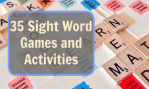 friday family home linkup - sight word games