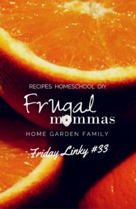 Frugal Mommas Friday Linkup