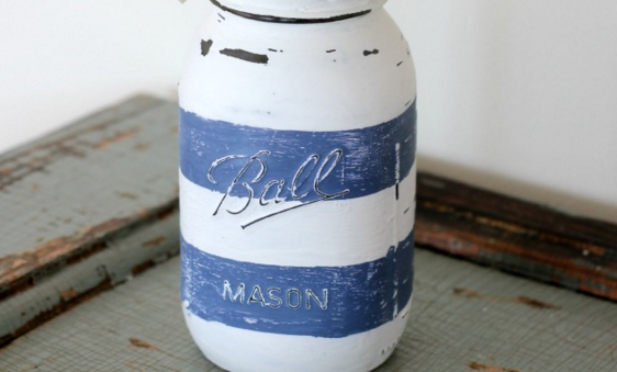 Friday Home Linkup Frugal Mommas - DIY Mason Jar Tutorial