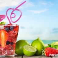 Summertime Essential Oils Raspberry Limeade Drink