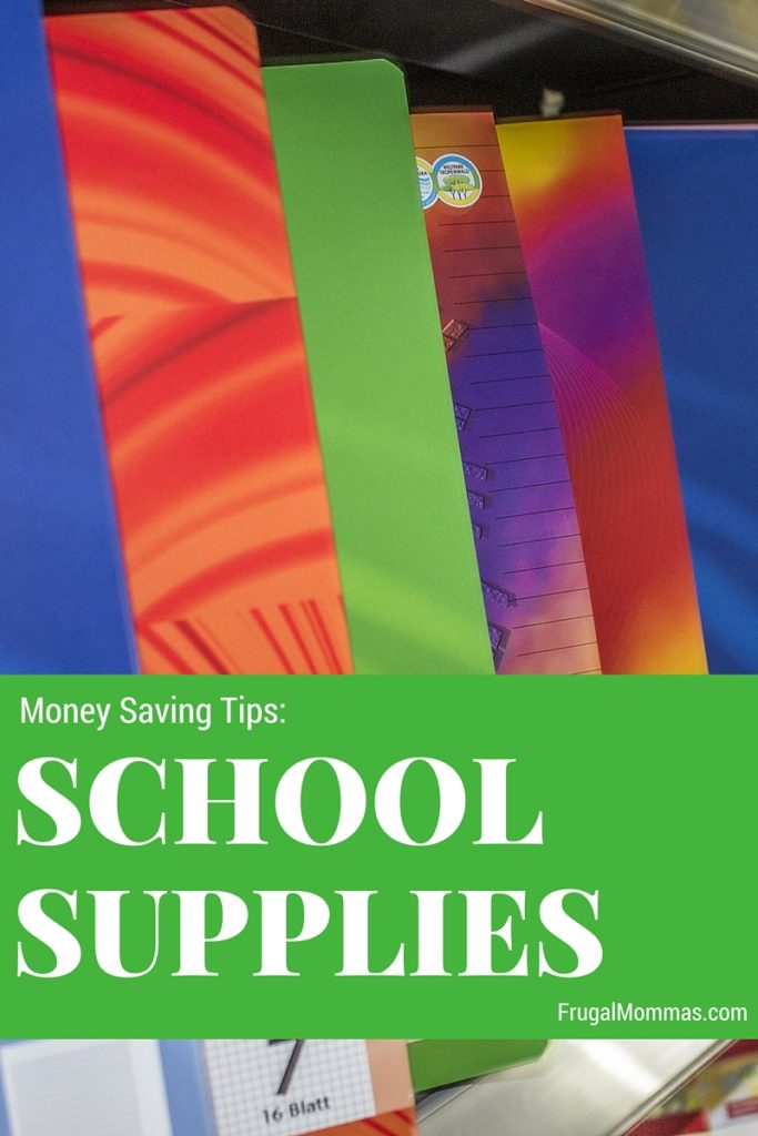 Save Money On School Supplies