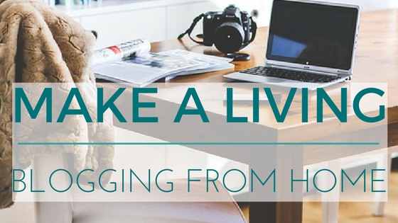 make a living blogging