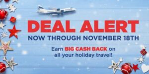 deal alert holiday travel
