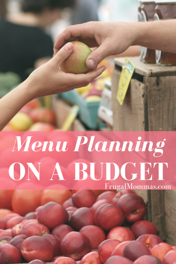 Menu Planning On A Budget