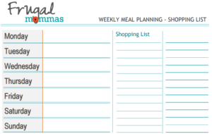 Frugal Mommas Organizing and Savings Challenge