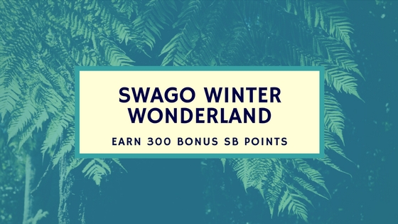 Earn Free Gift Card Points - SWAGO Winter Wonderland 