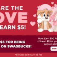 Earn Bonus Gift Cards Swagbucks Celebrates Love