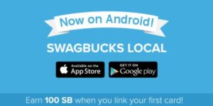 earn gift cards with Swagbucks local