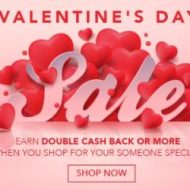 Valentine Discount Shopping and Cash Back Through Swagbucks