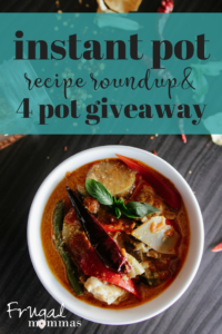 Instant pot recipe roundup - giveaway