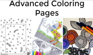 Advanced Coloring Pages Free