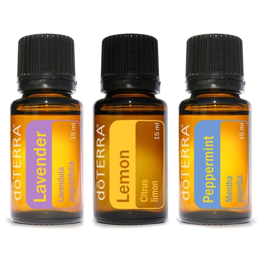 essential oils trio