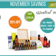 Essential Oils Savings in November – doTERRA Special