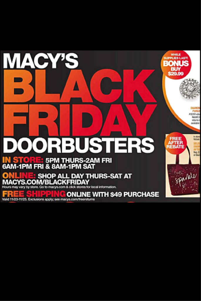 Macys Coupons Deals Sales - black Friday and coupon codes