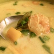 Coconut Lime Soup with Chicken & Shrimp-Keto|Paleo|Whole30 Recipes