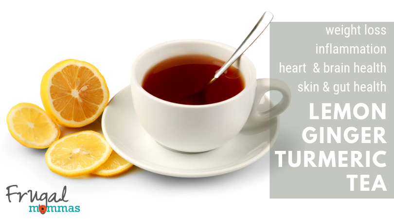 Weight Loss Lemon Ginger Turmeric Tea
