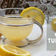 Healthy Weight Loss Lemon Ginger Turmeric Tea