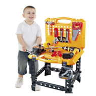 Kids Construction Toy Workbench