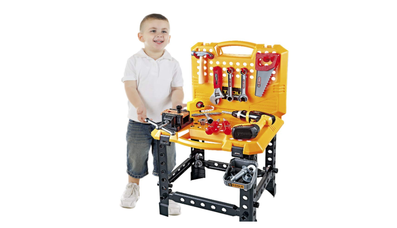 Construction Toy Workbench